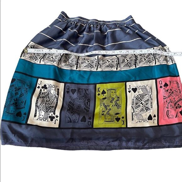 Anthropologie Edme and Estylle Pinochle Pleated Skirt - Picture 10 of 15